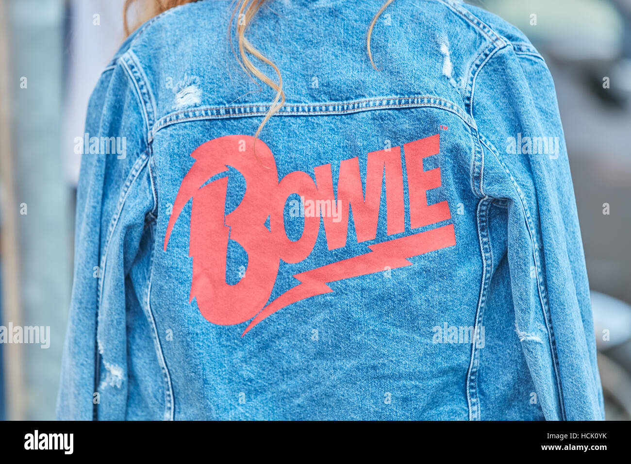 Denim jacket with writing deals