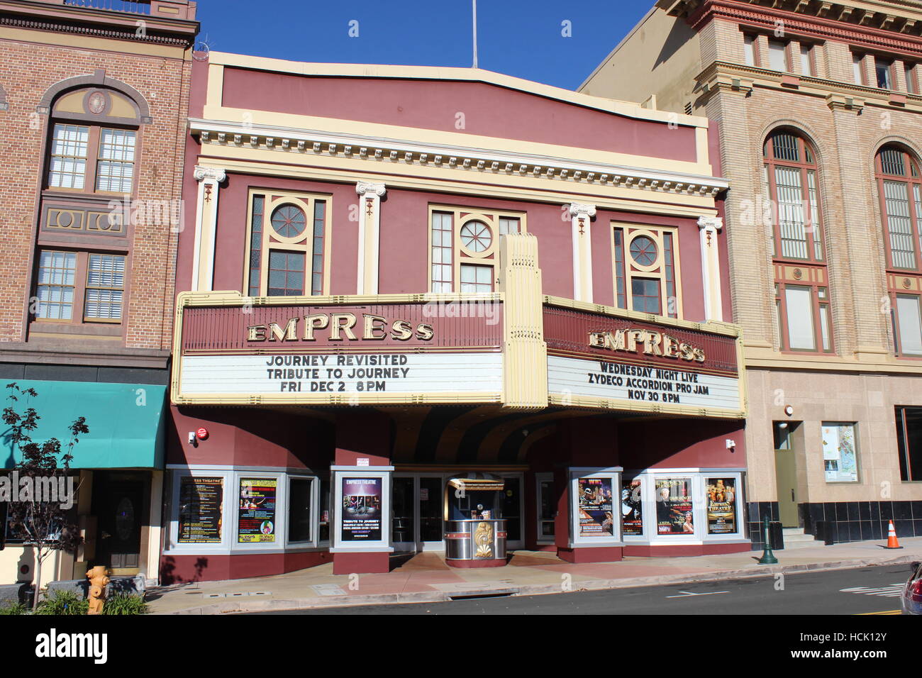 Empress Theatre, Vallejo, California Stock Photo Alamy