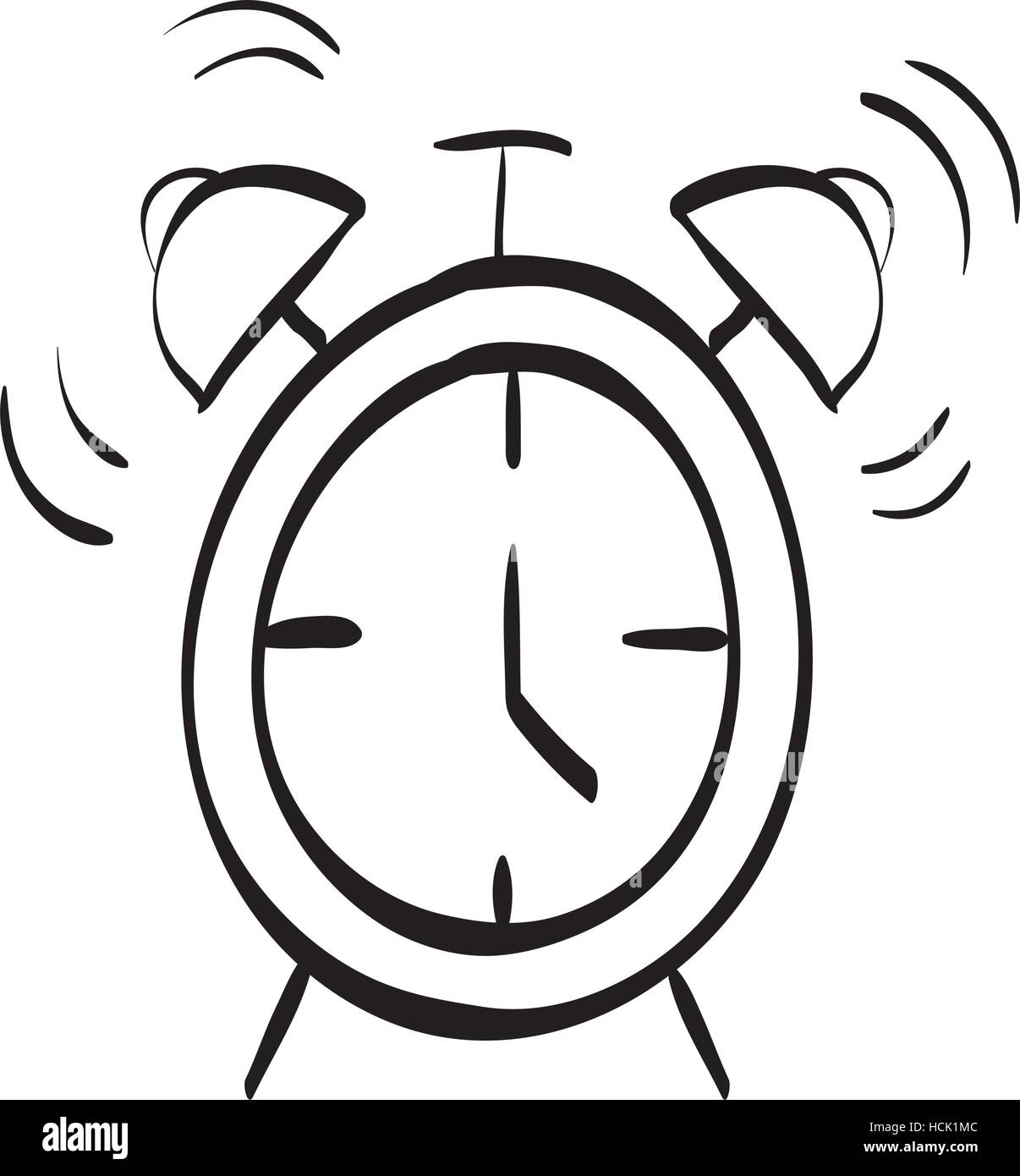 Time alarm clock Stock Vector Image & Art - Alamy