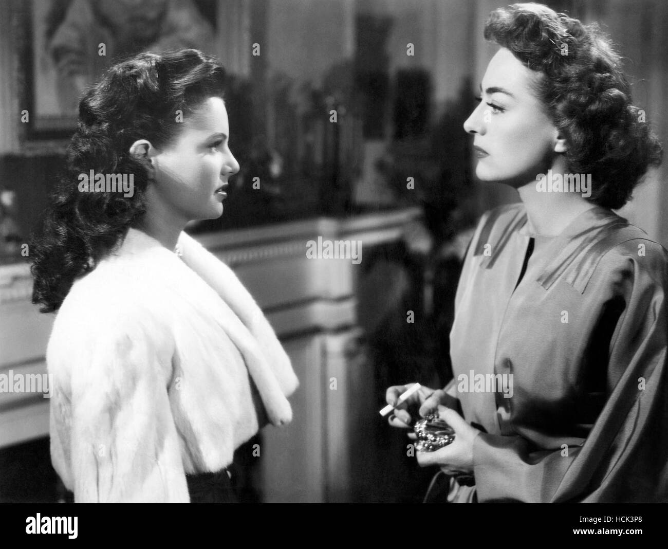 POSSESSED, from left Geraldine Brooks, Joan Crawford, 1947 Stock Photo
