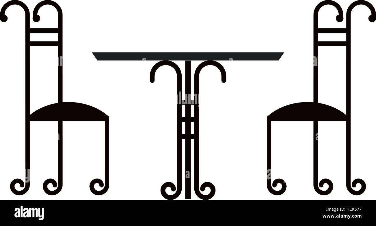Wrought iron ornamental gate Stock Vector Images - Alamy