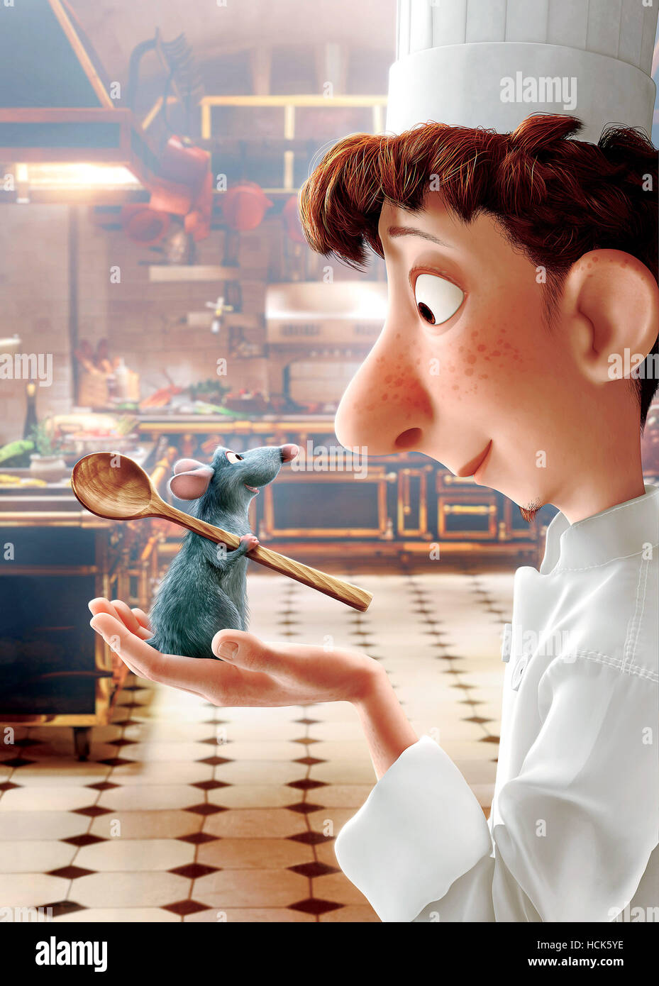 RATATOUILLE, Remy (voice Patton Oswalt), Linguini (voice Lou Romano