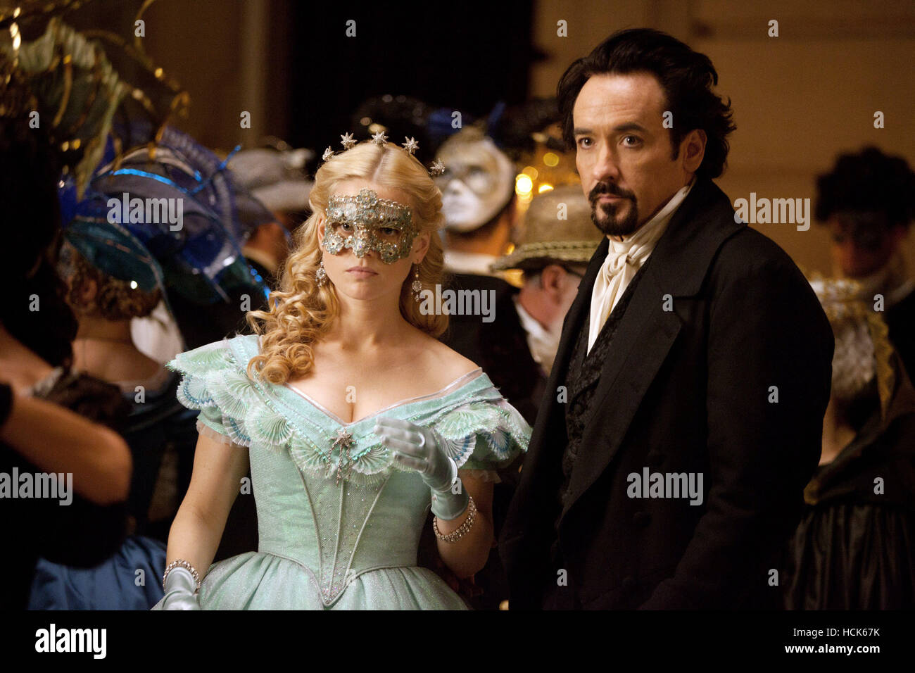 THE RAVEN, from left Alice Eve, John Cusack, as Edgar Allan Poe, 2012
