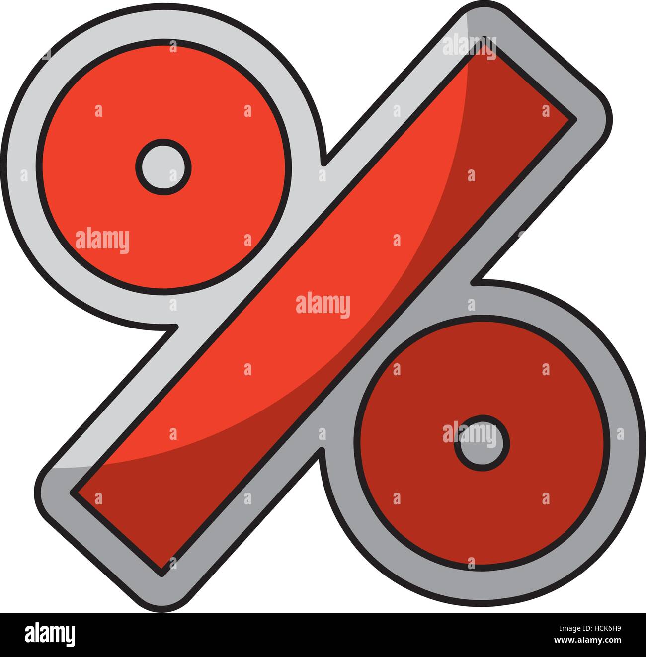 percent symbol isolated icon vector illustration design Stock Vector ...
