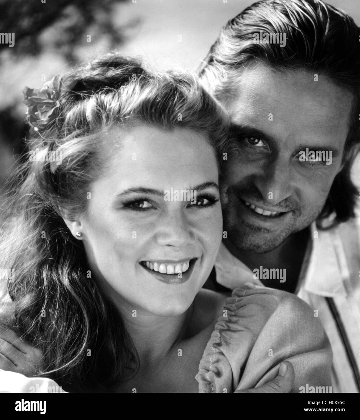 Romancing Stone 1984 Kathleen Turner Black And White Stock Photos romancing-stone-1984-kathleen-turner-black-and-white-stock-photos