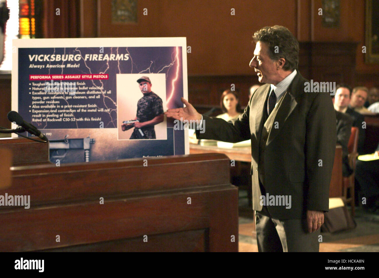 RUNAWAY JURY, Dustin Hoffman, 2003, TM & Copyright (c) 20th Century Fox