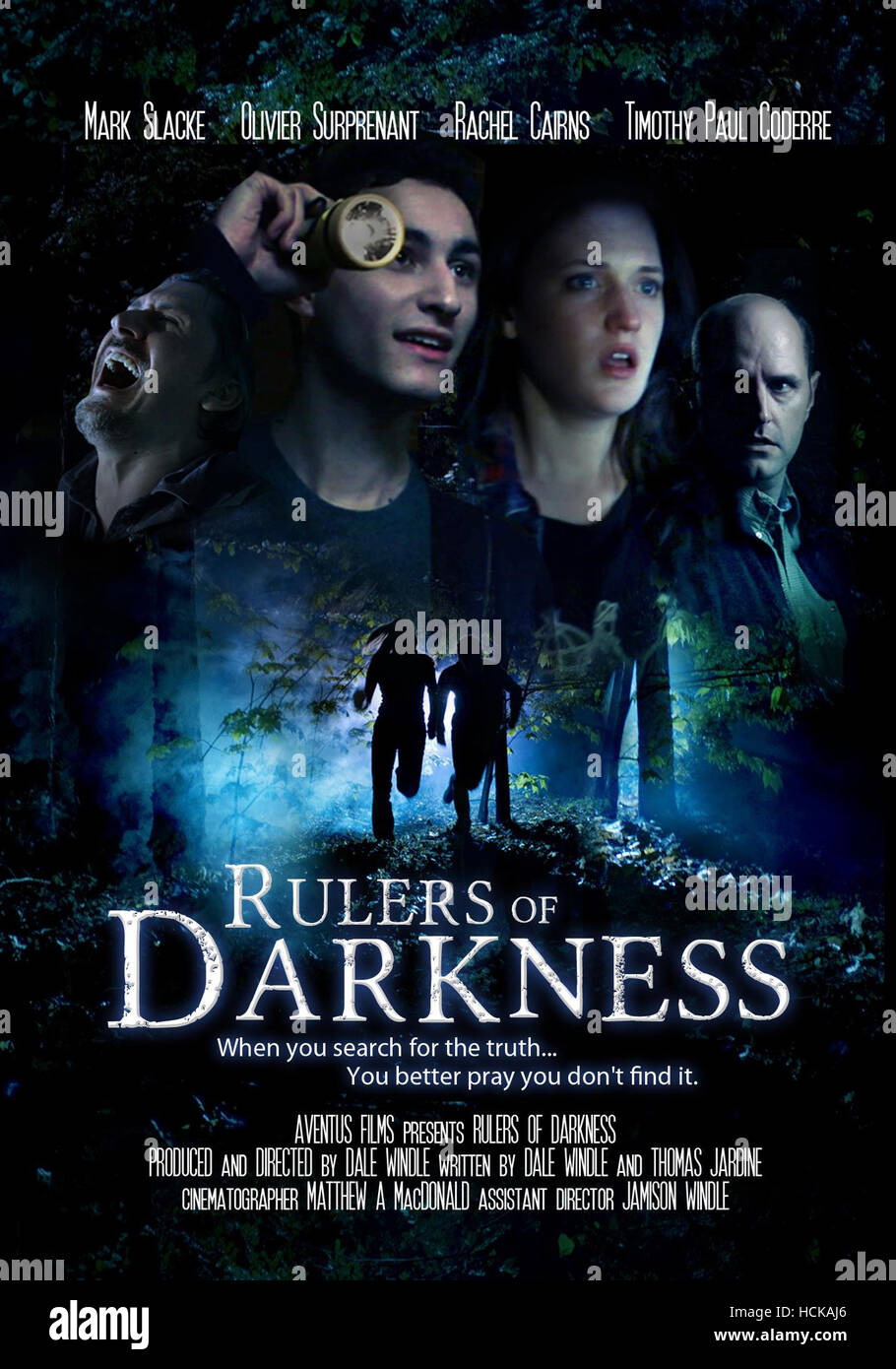 RULERS OF DARKNESS, International poster art, Mark Slacke, Olivier Surprenant, Rachel Cairns
