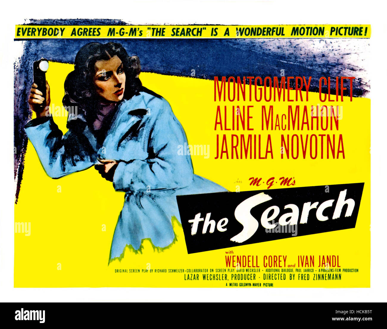 THE SEARCH, 1948. Stock Photo
