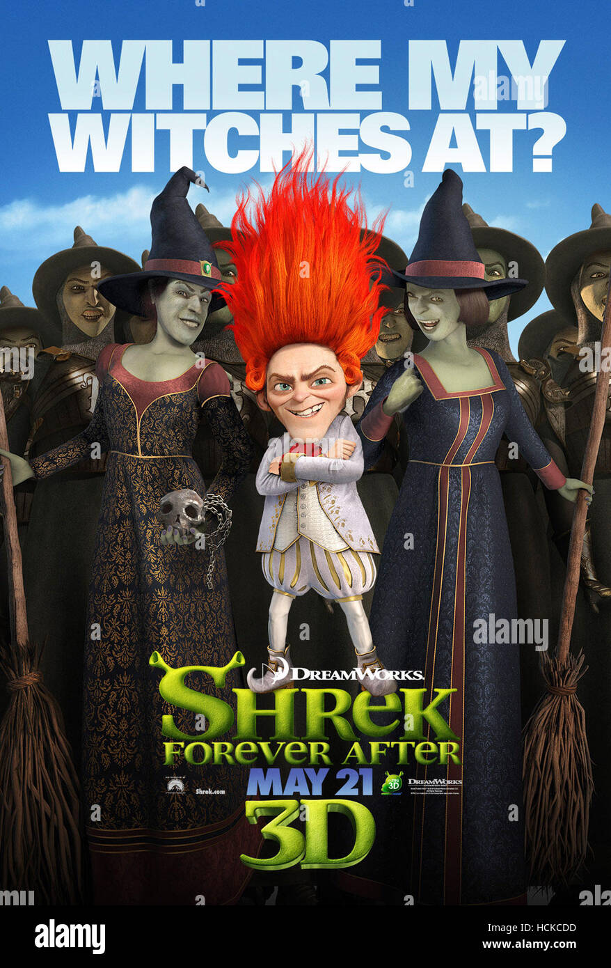 SHREK FOREVER AFTER Rumpelstiltskin center 2010 Paramount 
