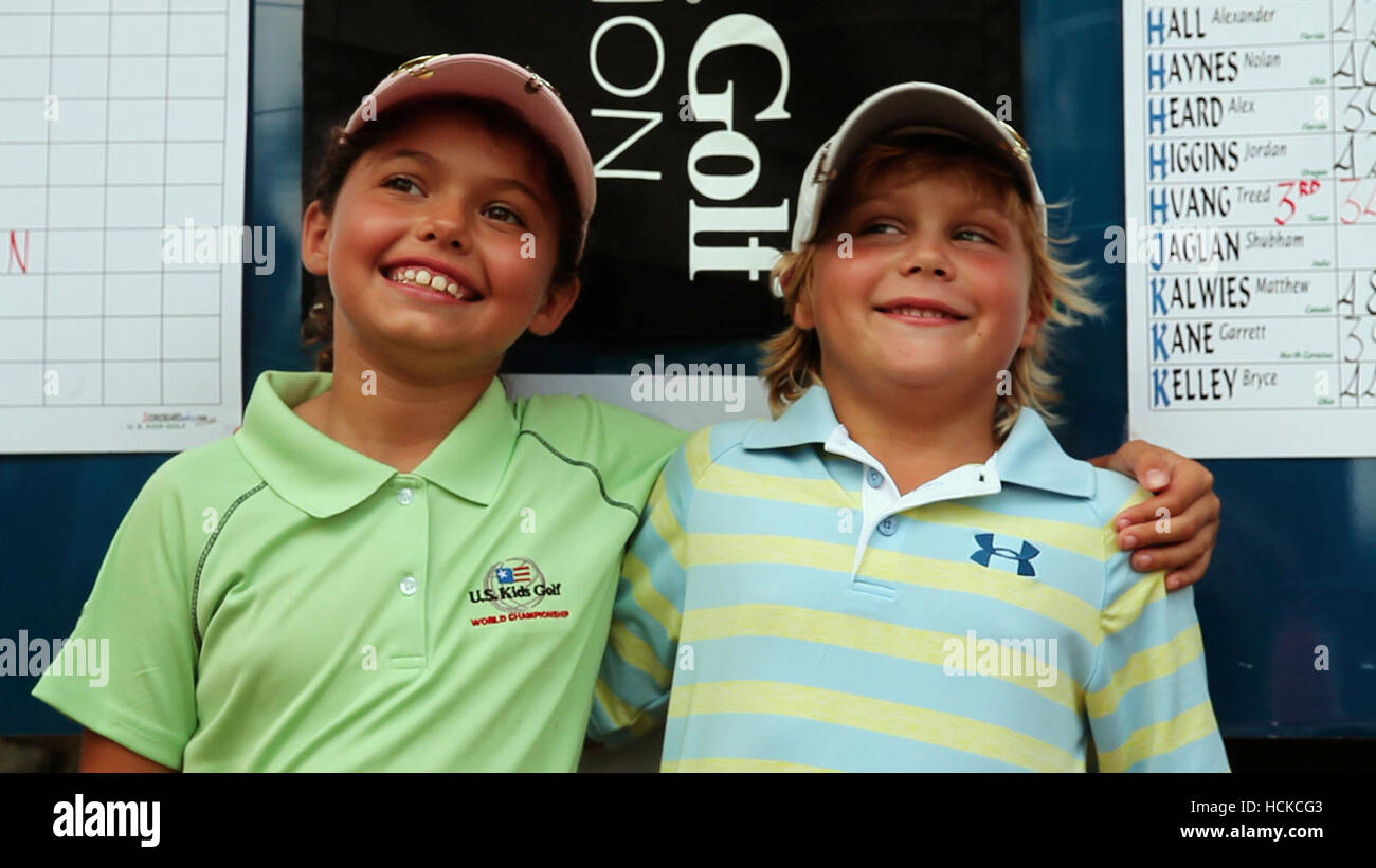 THE SHORT GAME, (from left) Alexa Pano, Allan Kournikova, 2013