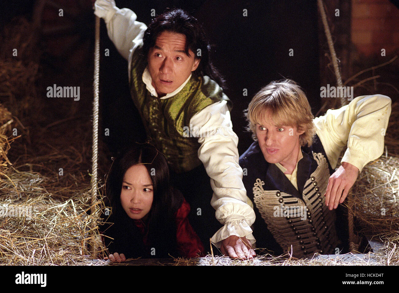 SHANGHAI KNIGHTS, Fann Wong, Jackie Chan, Owen Wilson, 2003, (c) Touchstone/courtesy Everett Collection Stock Photo