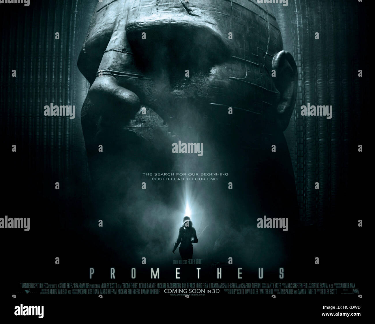 PROMETHEUS, British poster art, 2012. TM & copyright ©20th Century Fox ...