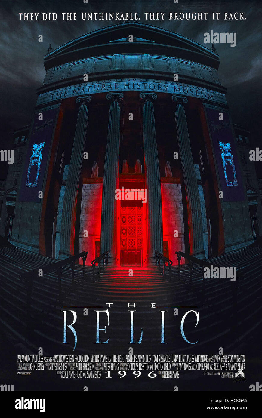 THE RELIC, US poster, 1997, © Paramount/courtesy Everett Collection ...