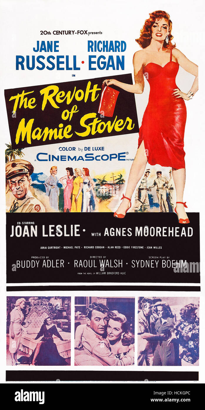DVD THE REVOLT OF MAMIE STOVER FEMMINA RIBELLE (1956) Jane Russell Region 2 NEW | UK