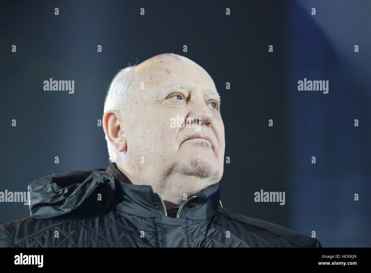 Michail Gorbachev takes part at 25th anniversary of the fall of the