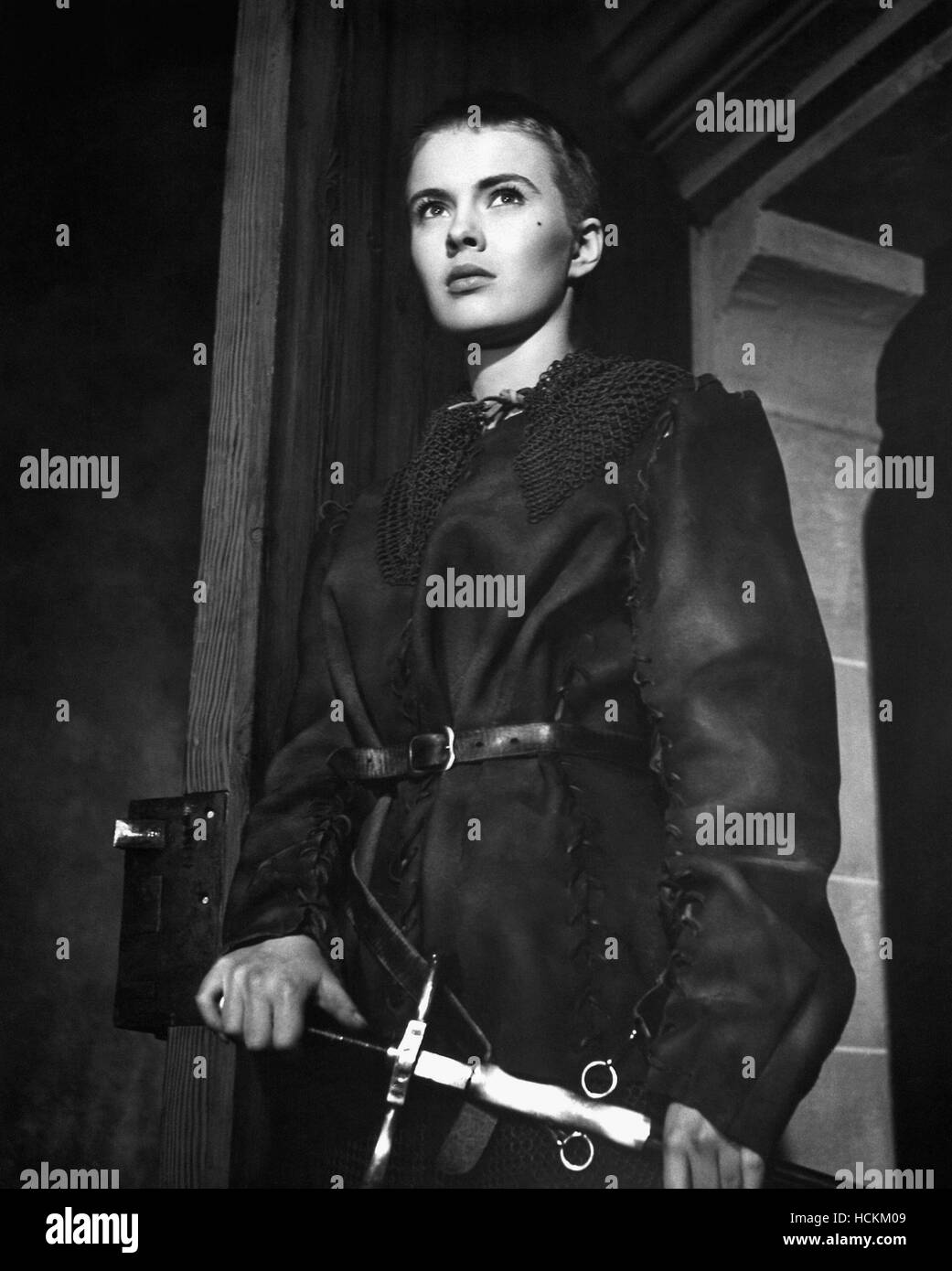 SAINT JOAN, Jean Seberg as Joan of Arc, 1957 Stock Photo - Alamy