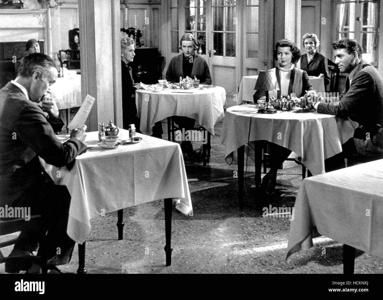 SEPARATE TABLES, David Niven, Gladys Cooper, Deborah Kerr, Rita