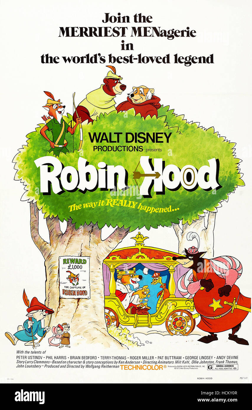 ROBIN HOOD, US poster, top from left Robin Hood, Little John Friar