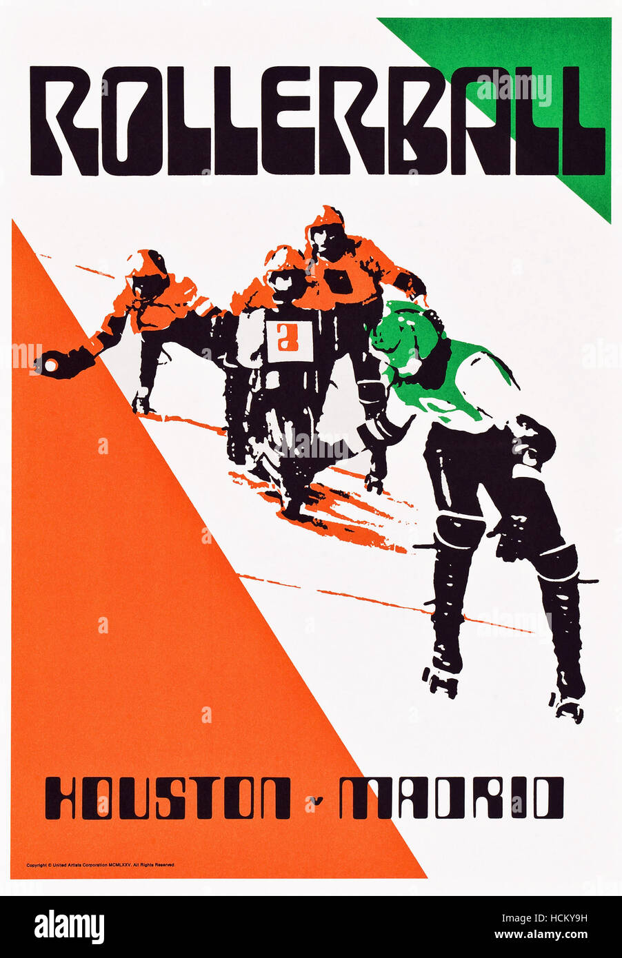 ROLLERBALL, US poster, 1975 Stock Photo Alamy