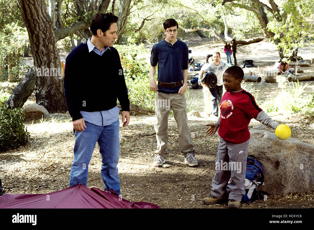 ROLE MODELS, from left: Paul Rudd, Christopher Mintz-Plasse, Bobb'e J ...