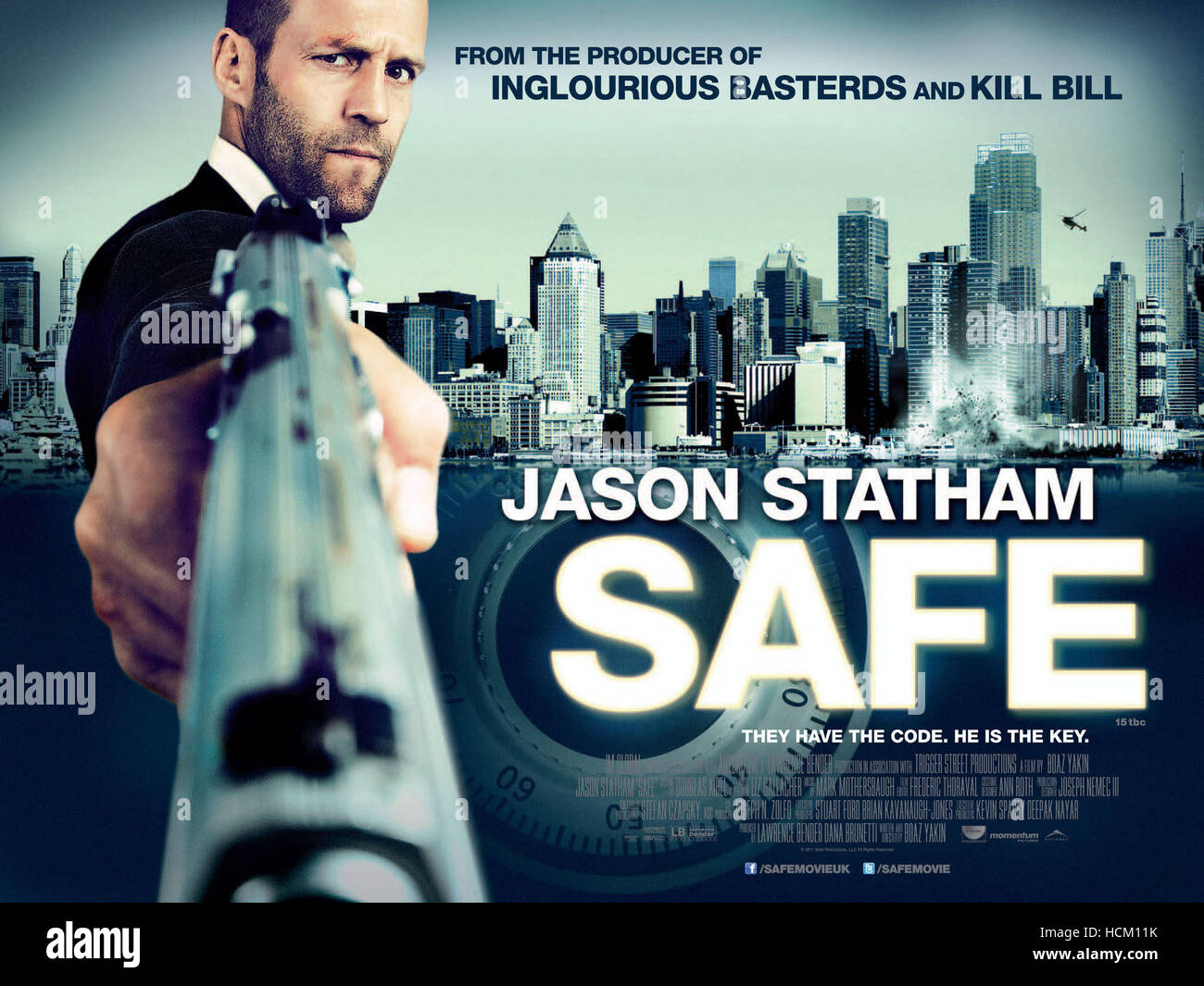 SAFE, British poster, Jason Statham, 2012. ©Lionsgate/courtesy Everett