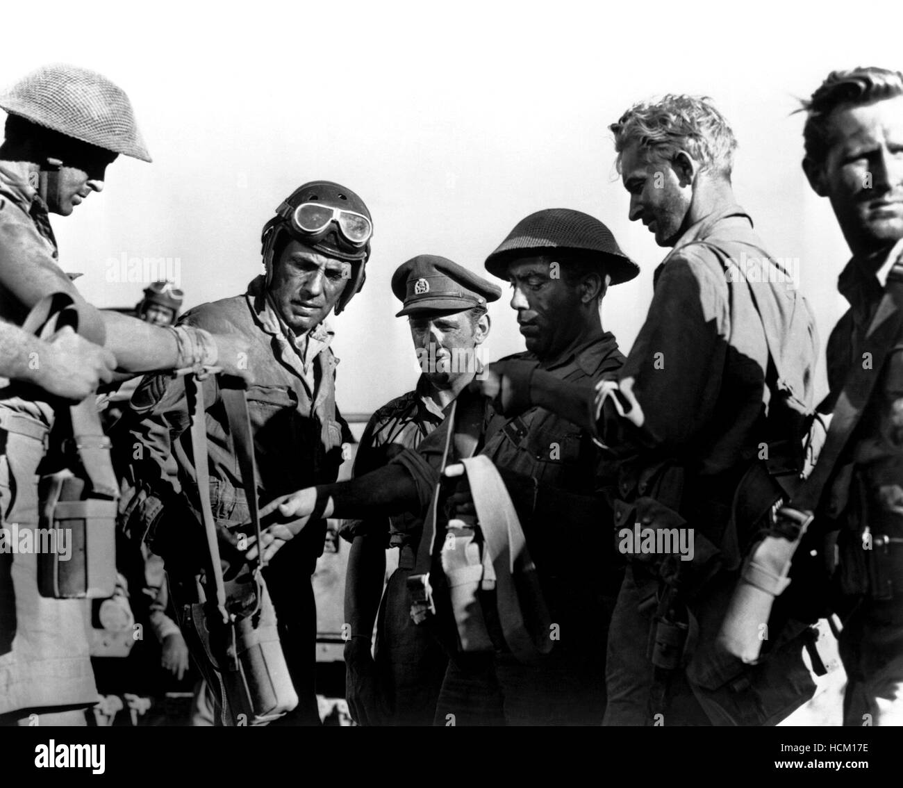 SAHARA, Humphrey Bogart, Richard Nugent, Louis Mercier, Lloyd Bridges ...