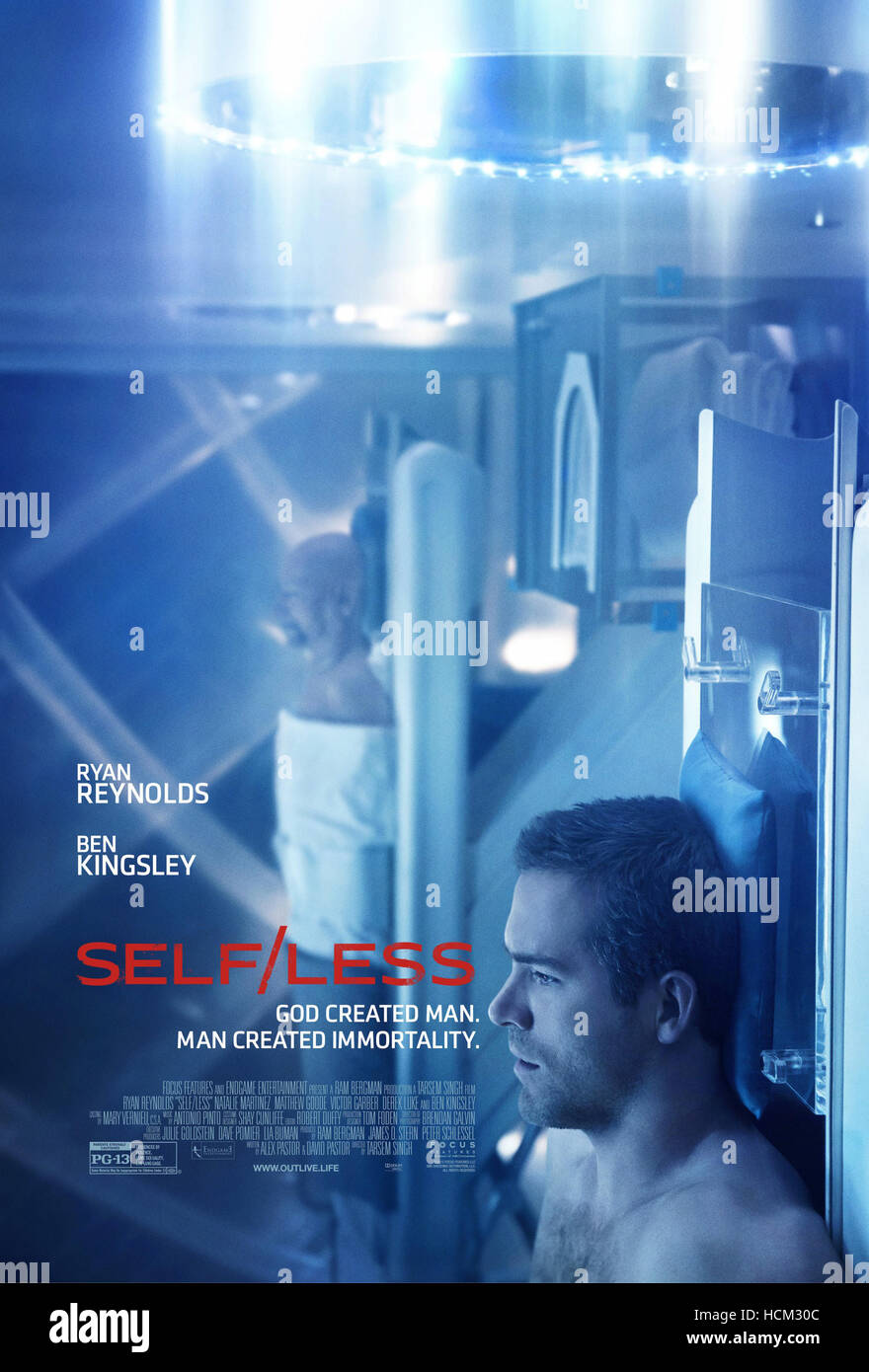 SELF/LESS, US poster art, Ryan Reynolds, 2015. ©Focus Features/courtesy ...