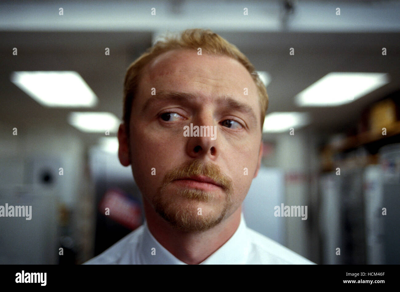 SHAUN OF THE DEAD, Simon Pegg, 2004, (c) Rogue Pictures/courtesy