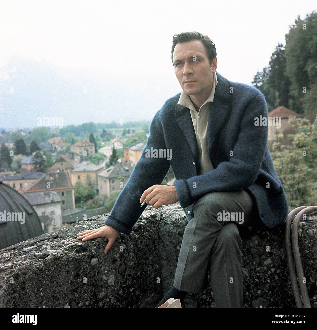 THE SOUND OF MUSIC, Christopher Plummer, on location in Austria, 1965