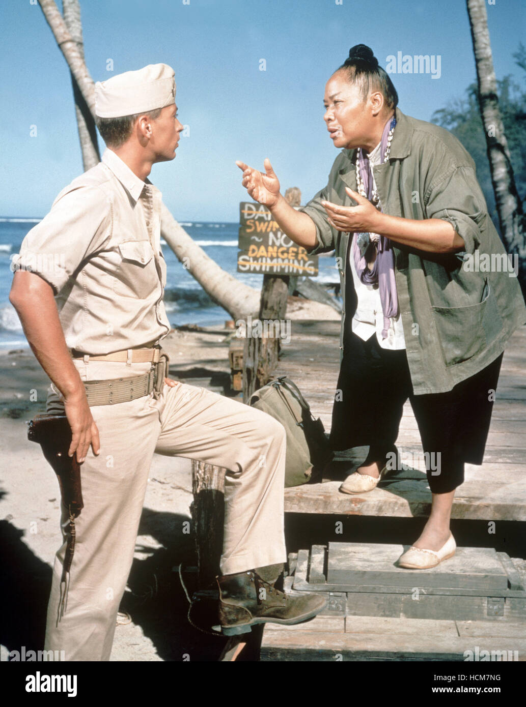 SOUTH PACIFIC, from left: John Kerr, Juanita Hall, 1958, TM and