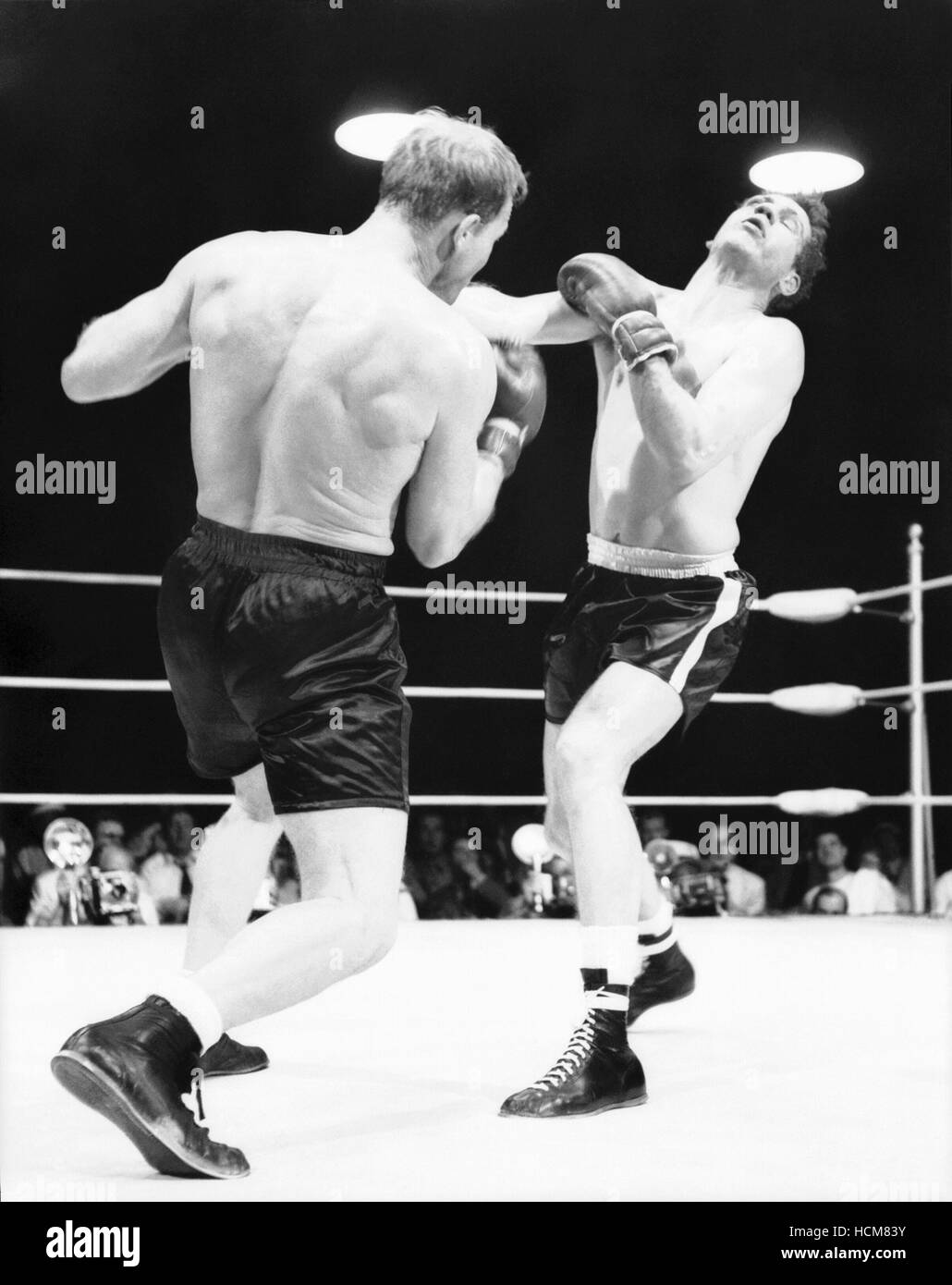 SOMEBODY UP THERE LIKES ME, Court Shepard, Paul Newman, 1956 Stock