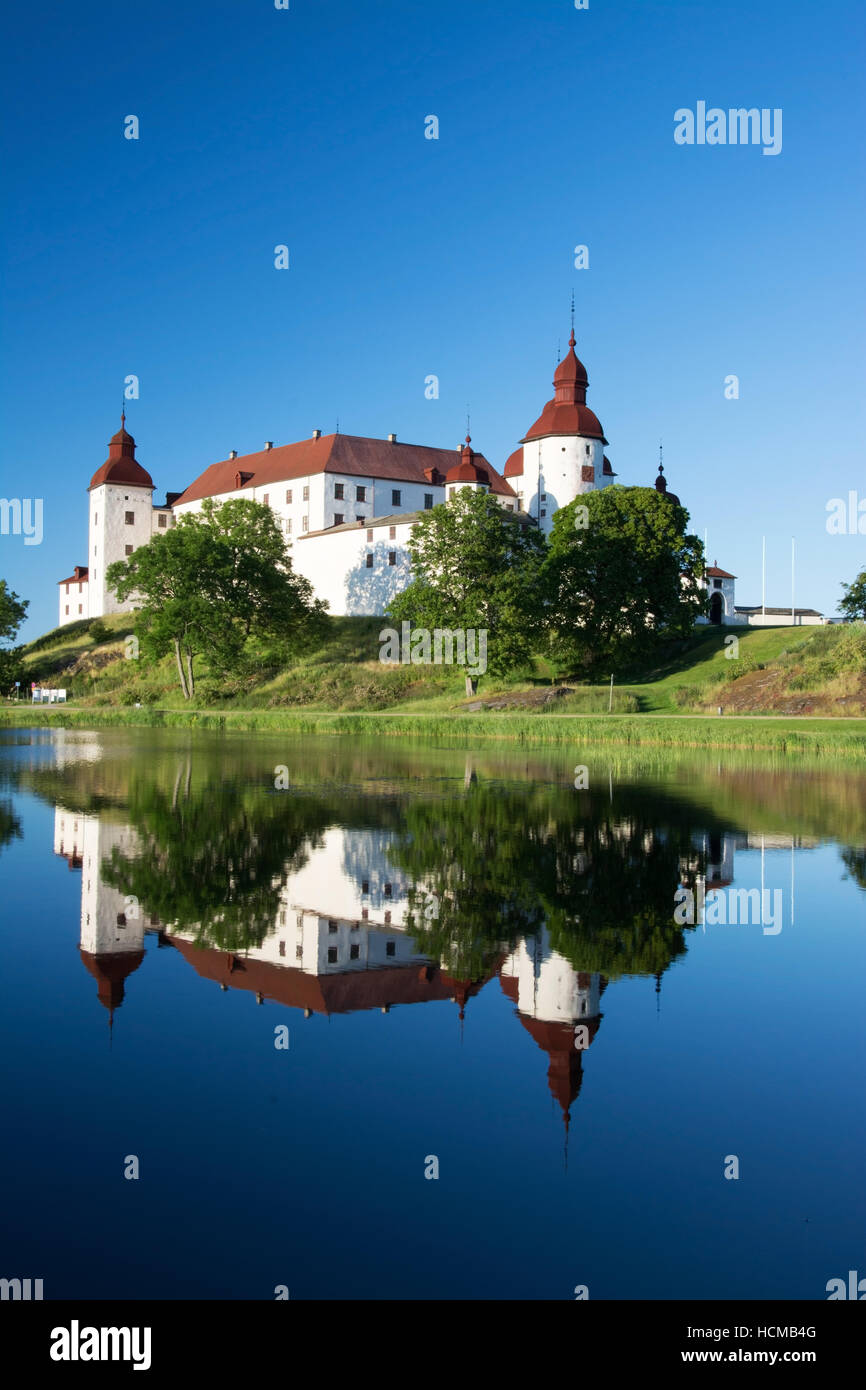 Laeckoe Castle is a medieval castle in Sweden and is located on the ...
