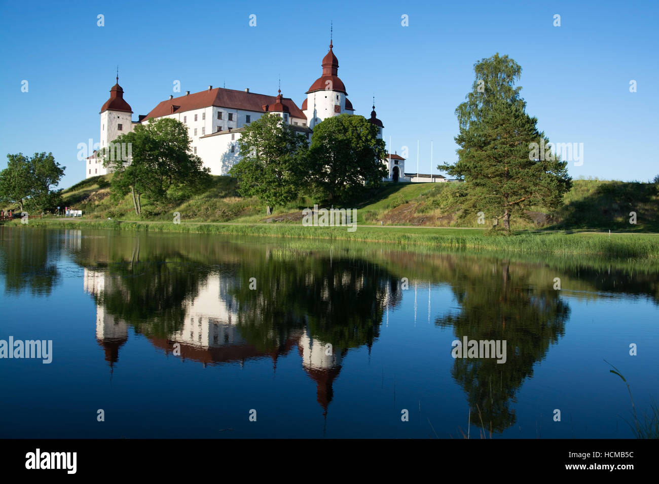 Laeckoe Castle is a medieval castle in Sweden and is located on the ...