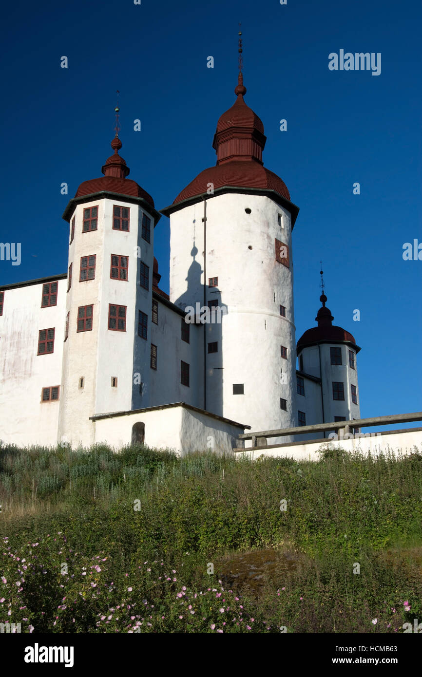 Laeckoe Castle is a medieval castle in Sweden and is located on the ...
