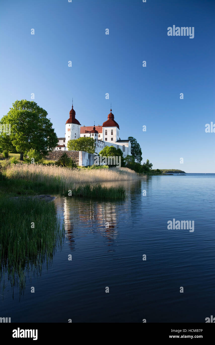 Laeckoe Castle is a medieval castle in Sweden and is located on the ...