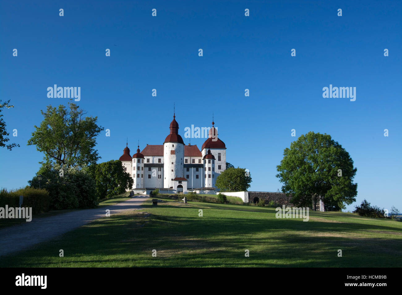 Laeckoe Castle is a medieval castle in Sweden and is located on the ...