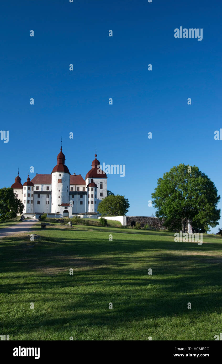 Laeckoe Castle is a medieval castle in Sweden and is located on the ...