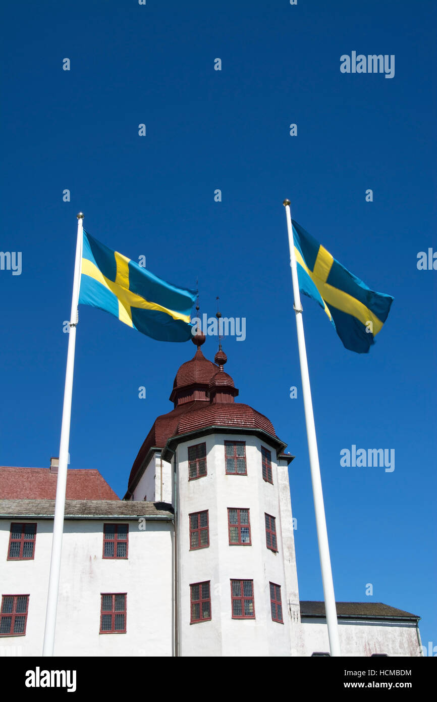 Laeckoe Castle is a medieval castle in Sweden and is located on the ...