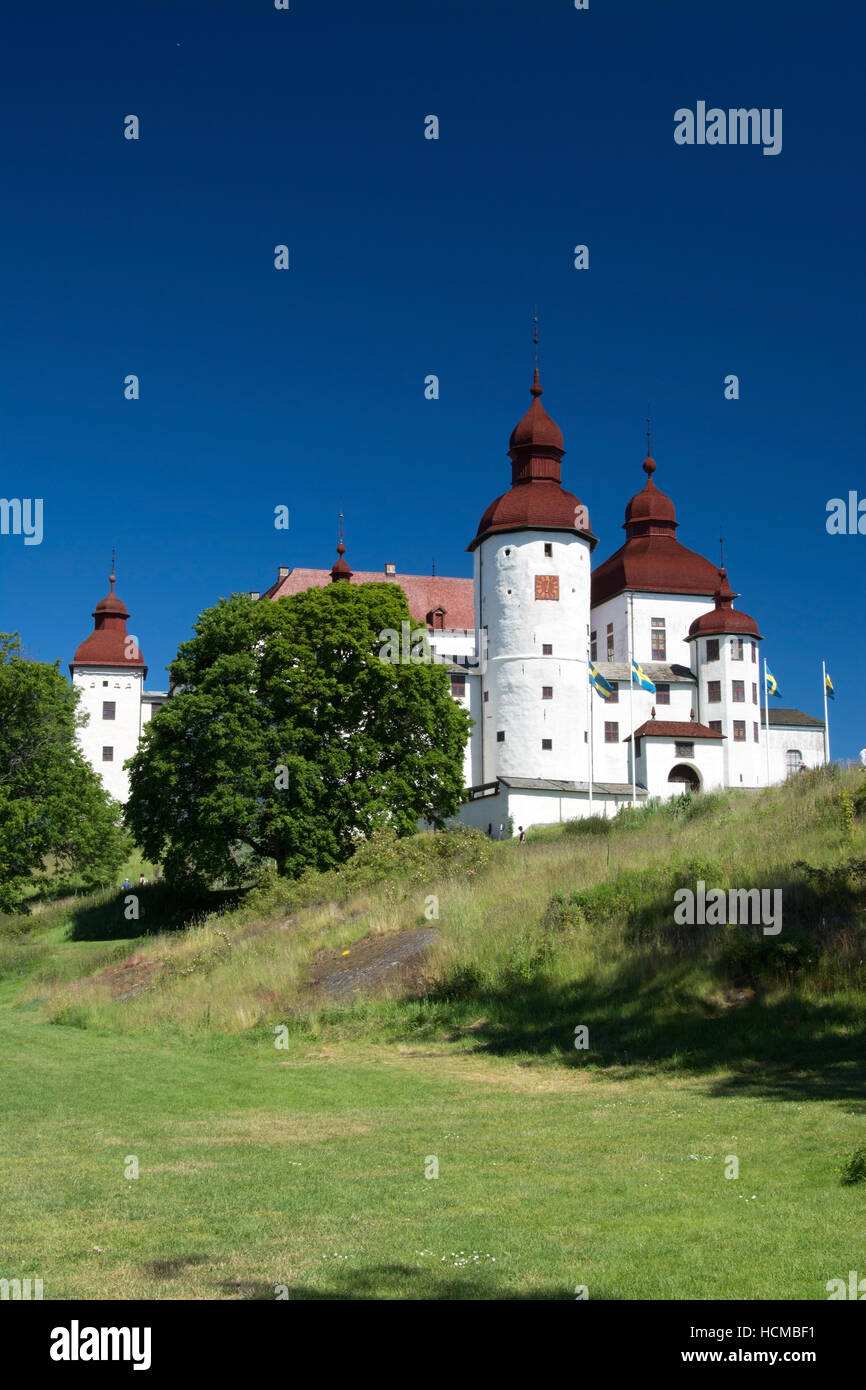 Laeckoe Castle is a medieval castle in Sweden and is located on the ...