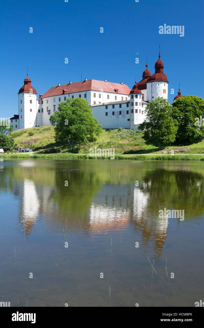 Laeckoe Castle is a medieval castle in Sweden and is located on the ...