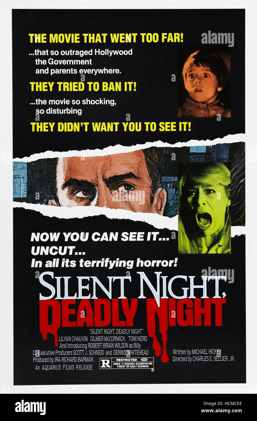 SILENT NIGHT, DEADLY NIGHT, US poster, top right: Danny Wagner