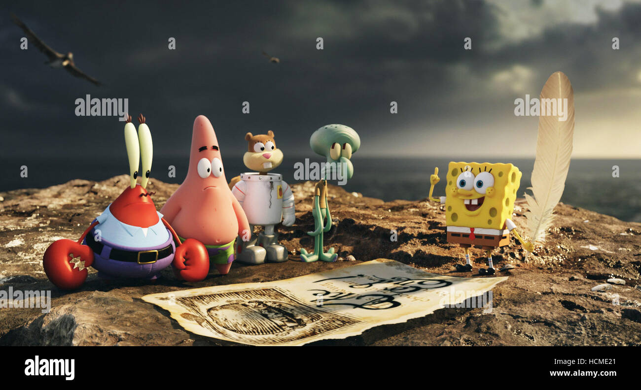 Nickelodeon SpongeBob SquarePants Characters Squidward Patrick Mr