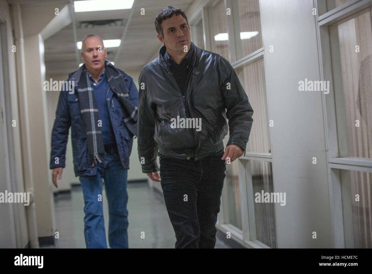 SPOTLIGHT, from left: Michael Keaton, Mark Ruffalo, 2015. © Open Road