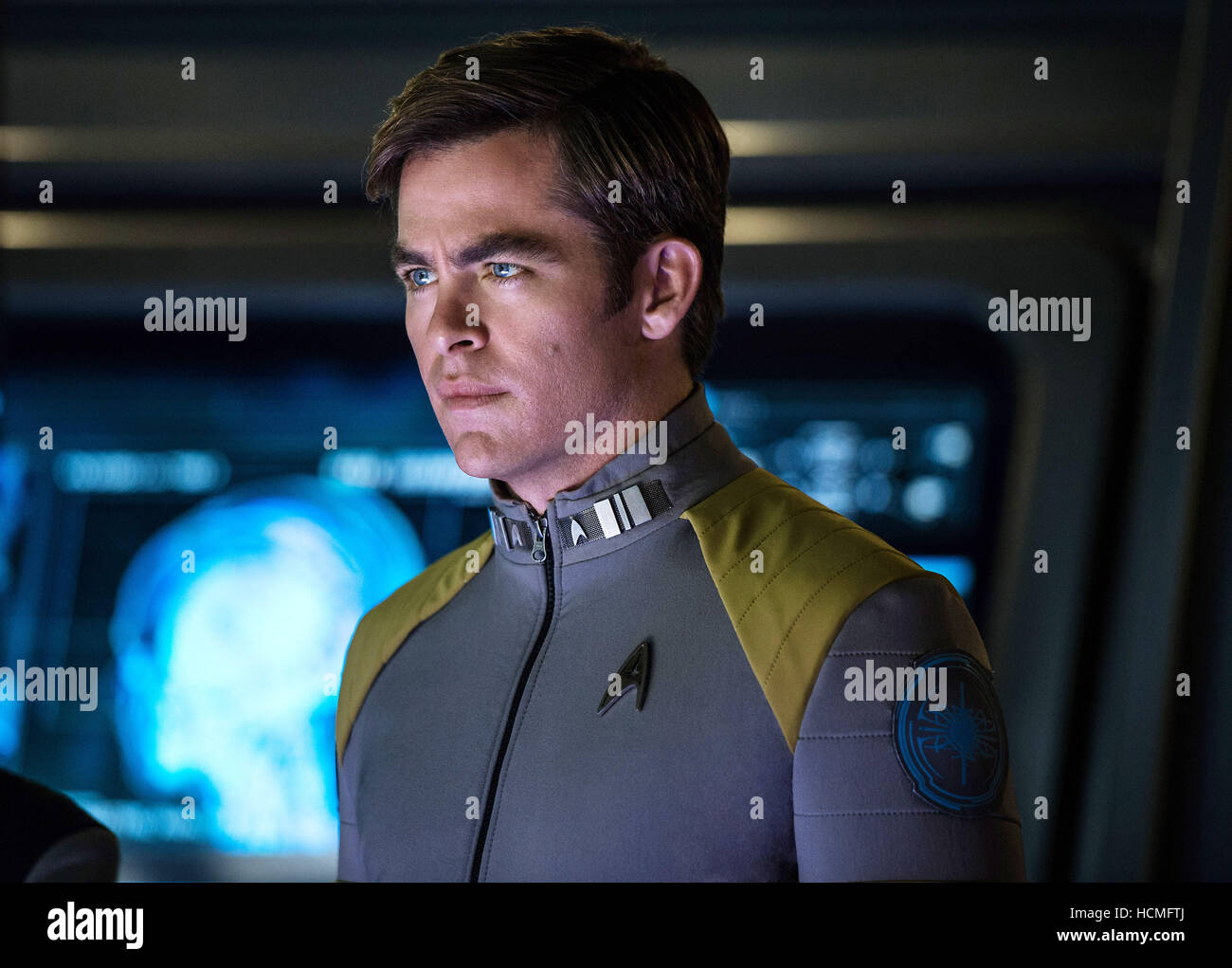 STAR TREK BEYOND, Chris Pine as Captain James T. Kirk, 2016. ph ...
