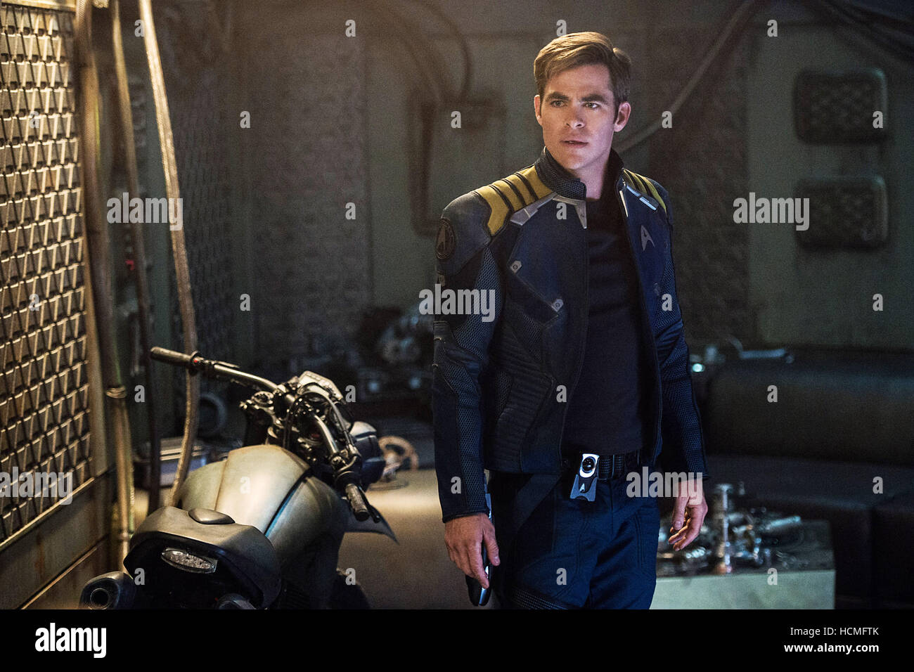 STAR TREK BEYOND, Chris Pine as Captain James T. Kirk, 2016. ph ...
