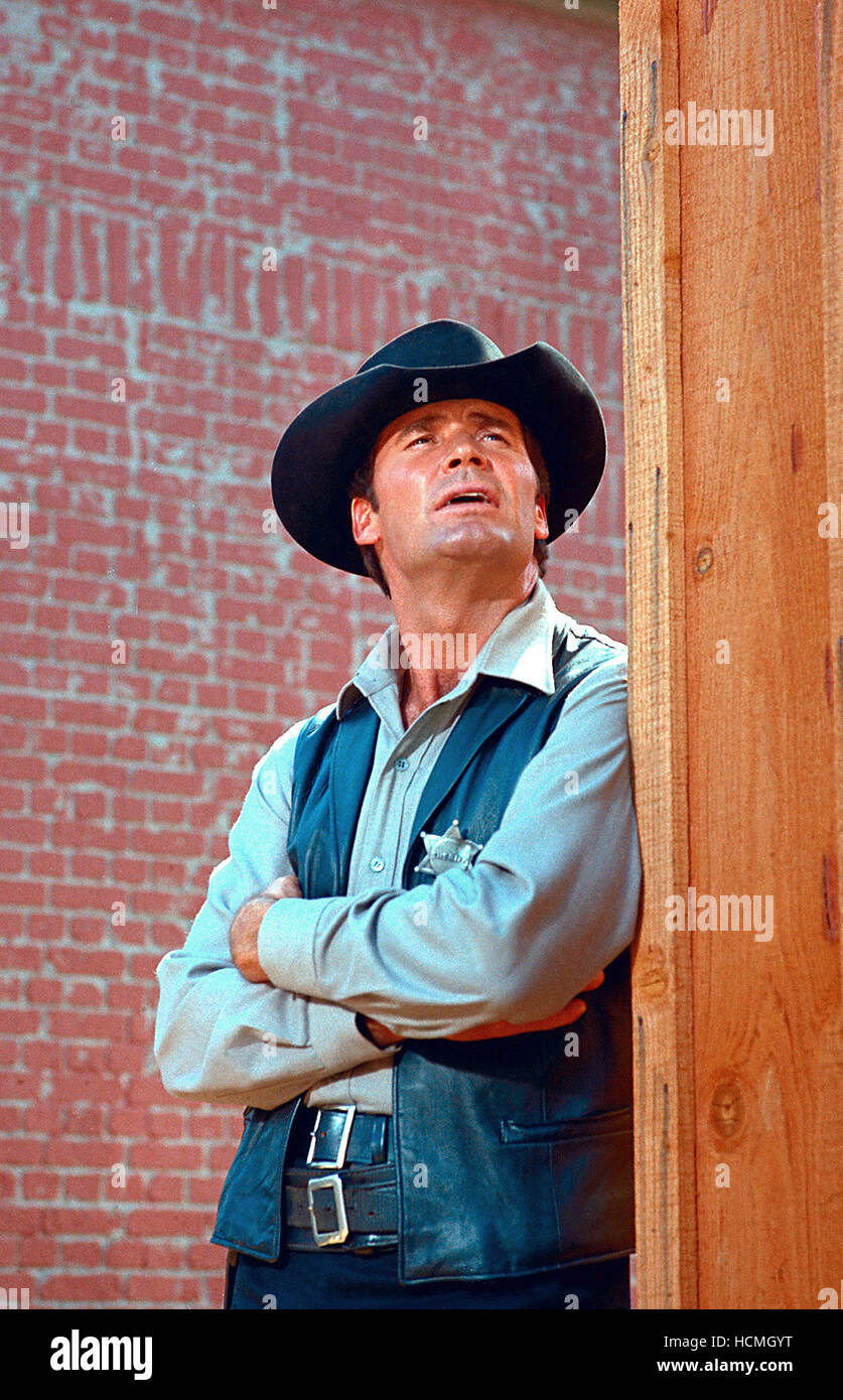 SUPPORT YOUR LOCAL SHERIFF, James Garner, 1969 Stock Photo Alamy