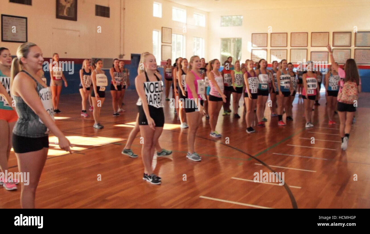 SWEETHEARTS OF THE GRIDIRON, The Rangerettes auditioning, 2015. ©Well