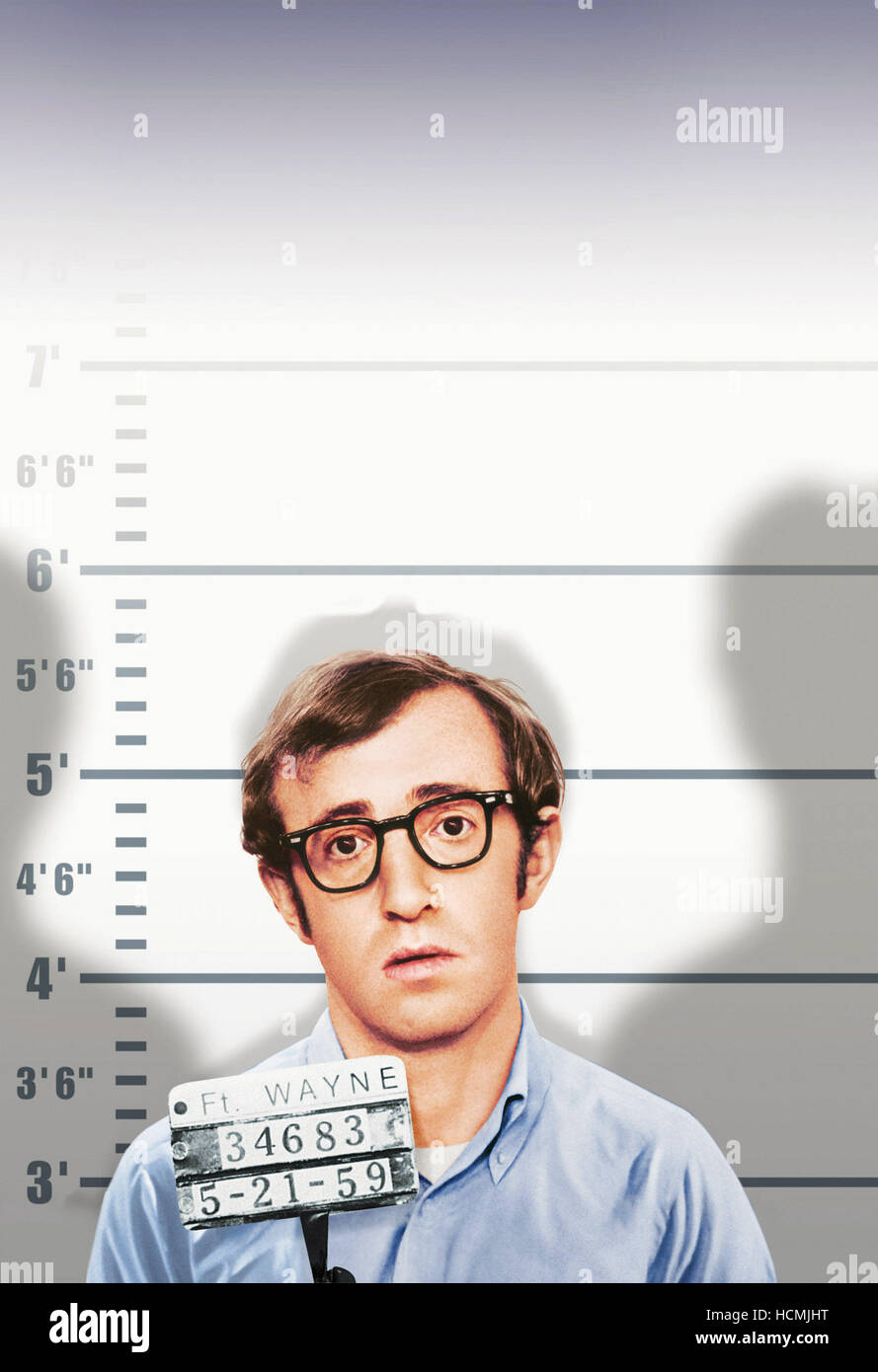 TAKE THE MONEY AND RUN, Woody Allen, 1969 Stock Photo Alamy