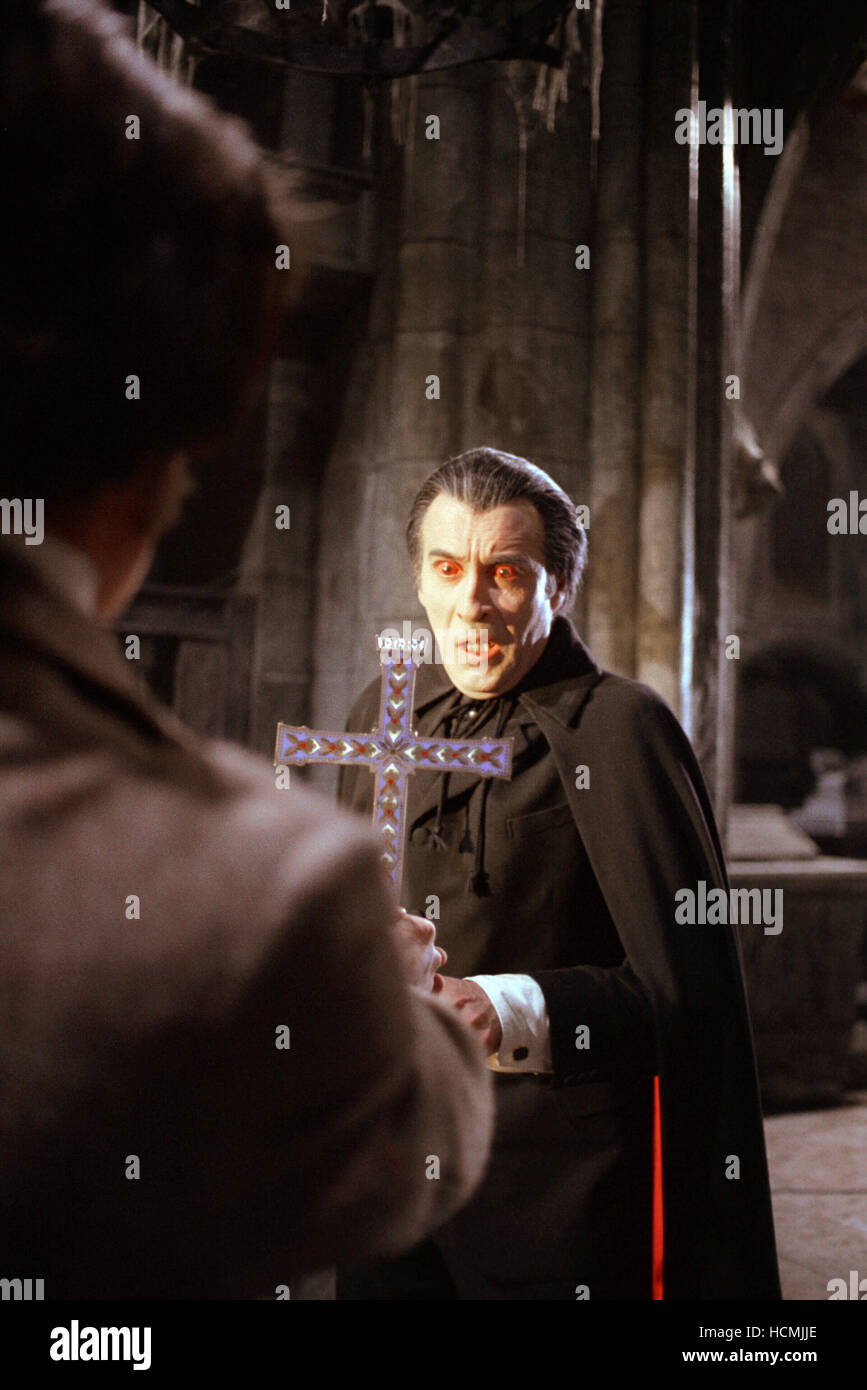 Taste The Blood Of Dracula, Christopher Lee, 1970 Stock Photo - Alamy