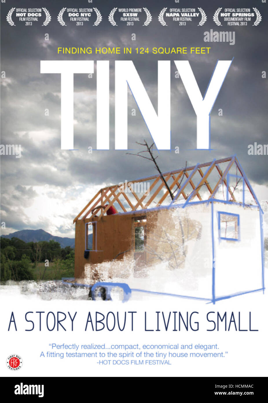 TINY: A STORY ABOUT LIVING SMALL, poster art, 2013. ©First Run Features/Courtesy Everett ...